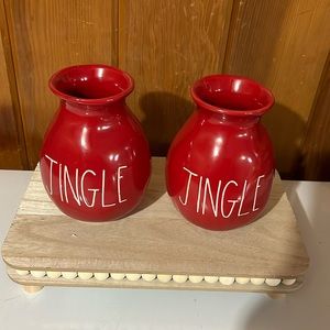 Rae Dunn Christmas Vase